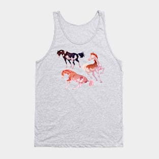 Three Horses Tank Top